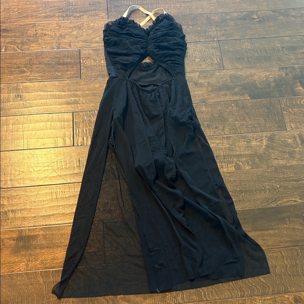 Black Lyrical Dance Costume - image 1